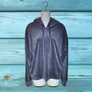 DKNY Sport velour hoodie